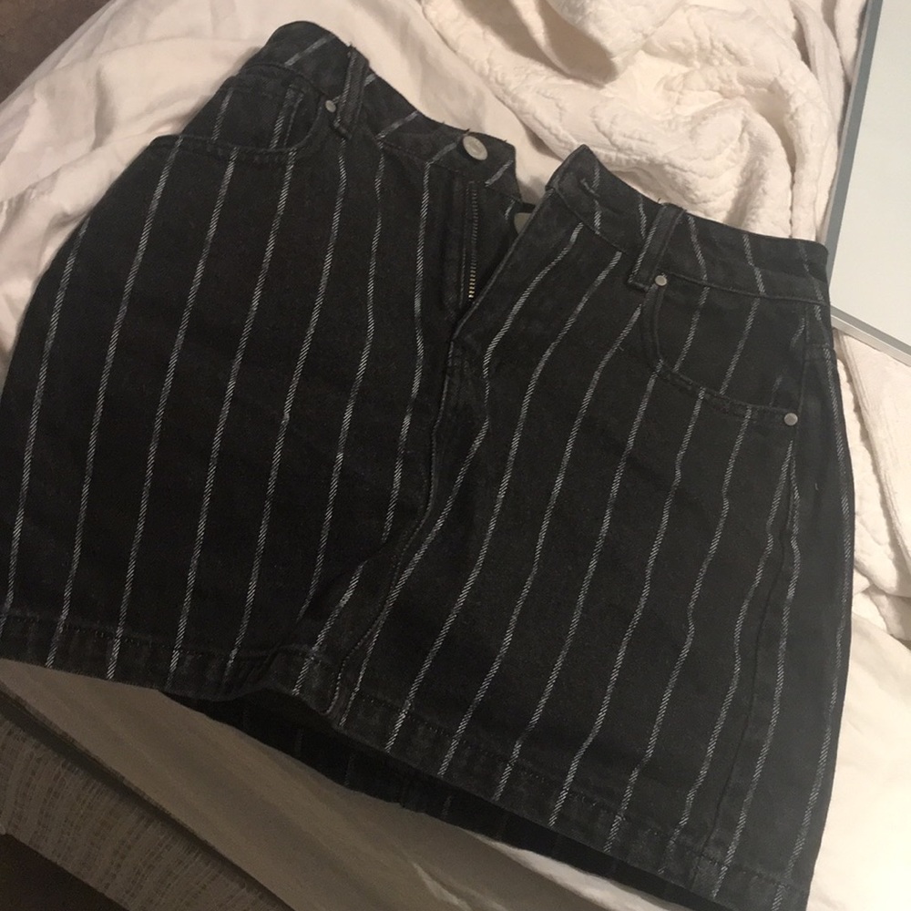 Pacsun denim mini skirt